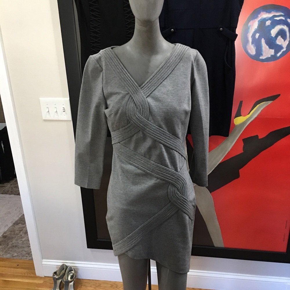 Robert Rodriguez grey dress